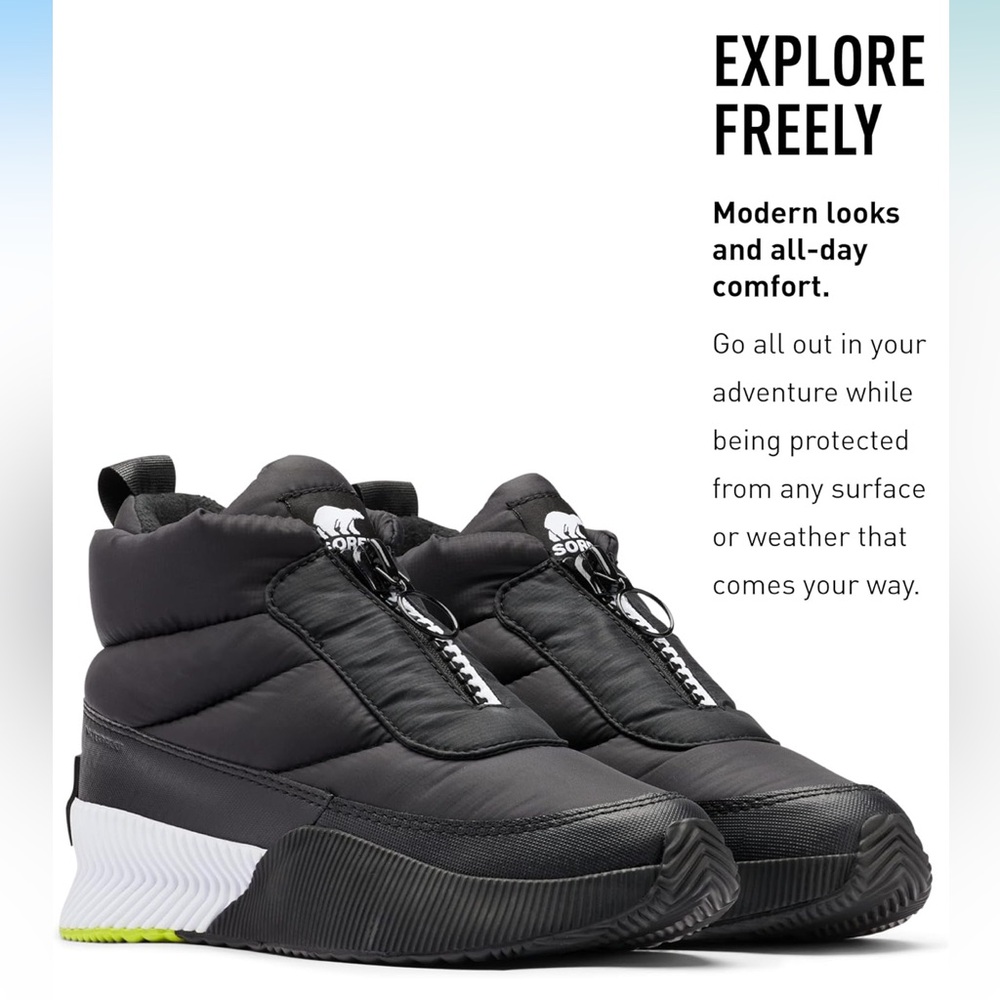 Sorel Black Winter & Rain Boots